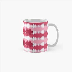 "Piano Man" by Billy Joel Sound Wave Pattern Design Red Classic Mug