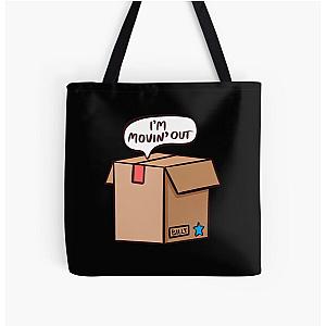 Moving Out Box – Billy Joel inspired All Over Print Tote Bag