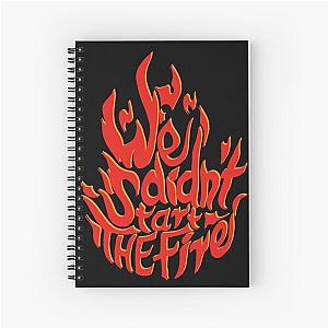 We didn't start the fire Billy Joel Spiral Notebook