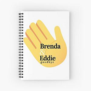 Billy Joel Scenes from an Italian Restaurant - Wavin' Brenda and Eddie Goodbye Spiral Notebook