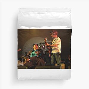 Billy Squier and James Cotton - Photograph Duvet Cover