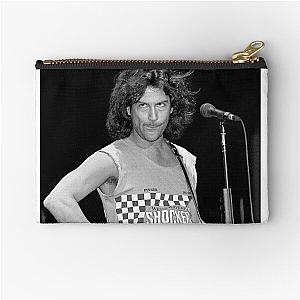 Billy Squier - BW Photograph Zipper Pouch