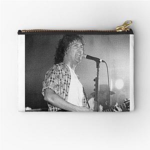 Billy Squier - BW Photograph Zipper Pouch