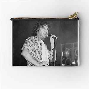 Billy Squier - BW Photograph Zipper Pouch