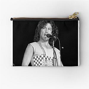 Billy Squier - BW Photograph Zipper Pouch