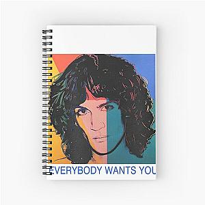 Billy Squier Everybody  Spiral Notebook