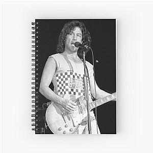 Billy Squier - BW Photograph Spiral Notebook