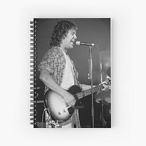 Billy Squier - BW Photograph Spiral Notebook