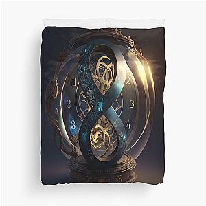 Infinite Clock Duvet Cover