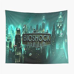 Bioshock Rapture Logo Tapestry