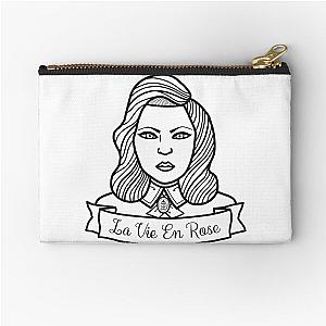 Bioshock Elizabeth La Vie En Rose Outline Zipper Pouch