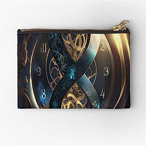 Infinite Clock Zipper Pouch