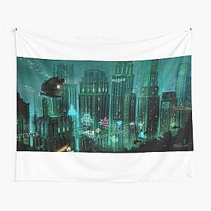 Bioshock Drowned City Artwork Tapestry