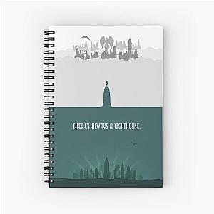 Bioshock Minimalist Quote Spiral Notebook