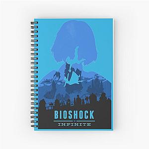 Bioshock Elizabeth and Booker Spiral Notebook