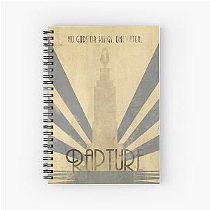 Bioshock Rapture ADV Poster  Spiral Notebook