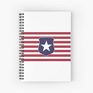 Columbia Flag (Bioshock Infinite) Spiral Notebook