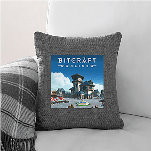 Craft Nation, Bit by Bit Bitcraft Online Pillows Cover