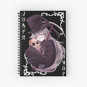 Anime black butler, Undertaker  Spiral Notebook