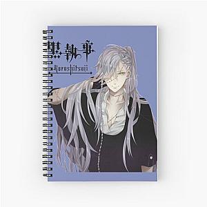 Black Butler Black butler shinigami Spiral Notebook