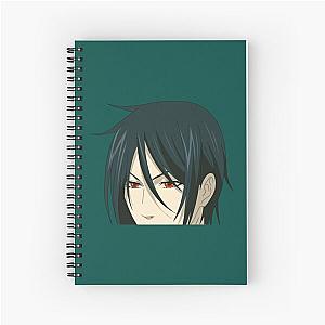 sebastian black butler peeker   Spiral Notebook