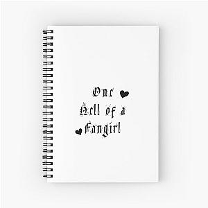 One Hell Of A Fangirl - Black Butler Fanart Sleeveless Top Spiral Notebook