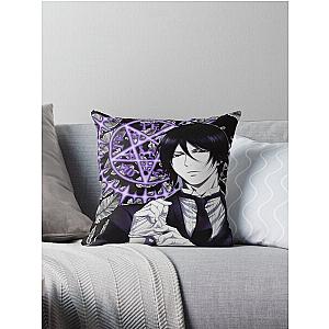 Black Butler Hell of a Butler Throw Pillow