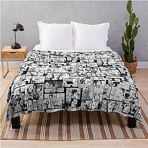 Black butler manga collage Throw Blanket