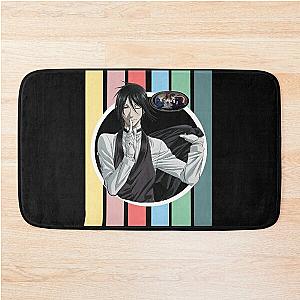 black butler rainbow Bath Mat