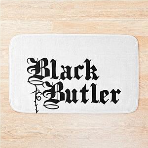 Black Butler Logo Bath Mat