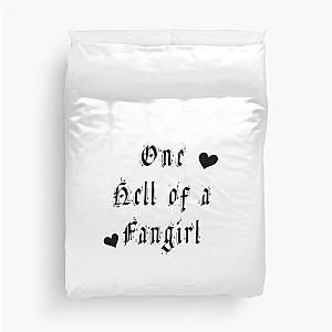 One Hell Of A Fangirl - Black Butler Fanart Sleeveless Top Duvet Cover