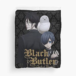 black butler black Duvet Cover