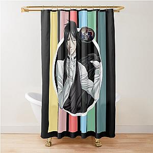 black butler rainbow Shower Curtain