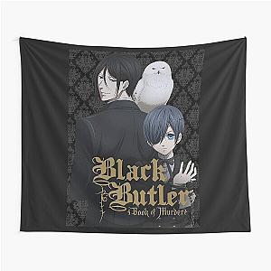 black butler black Tapestry