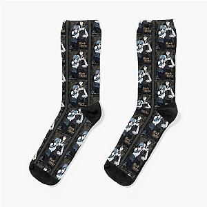 black butler blue Classic Socks