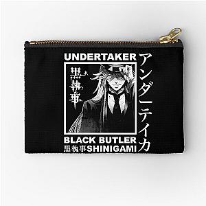 Undertaker Black Butler (white version) Zipper Pouch