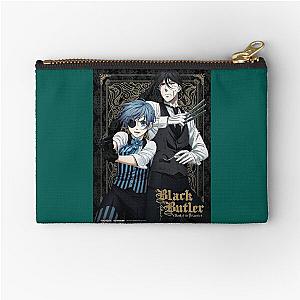 black butler blue   Zipper Pouch