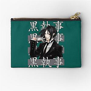 Sebastian - Black Butler Anime   Zipper Pouch