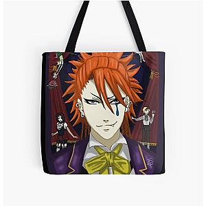 Joker - Noah's Ark Circus - Black Butler Fan Art All Over Print Tote Bag