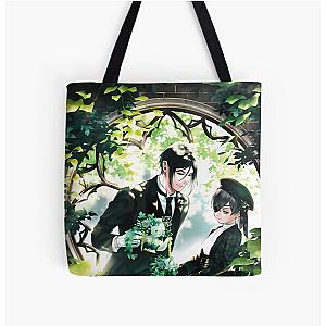 Kuroshitsuji Black Butler - Loving Couples All Over Print Tote Bag