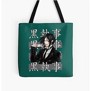 Sebastian - Black Butler Anime   All Over Print Tote Bag