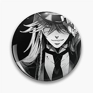 Undertaker Black Butler (white version) Pin