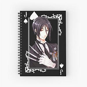 Anime black butler, Sebastian Michaelis Spiral Notebook