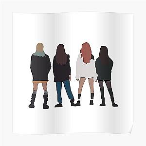 Blackpink Posters - BLACKPINK Stay Digital Illustration  Poster RB0401 [ID1499]