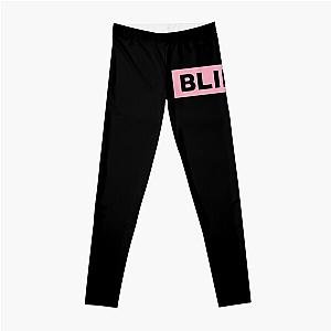 Blackpink Leggings - Blackpink Fans BLINKS RECTANGLE BLACK - PINK BGb Leggings RB0401 [ID1574]