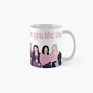 Blackpink Mugs - How you like that Blackpink Silhouette Classic Mug RB0401 [ID1685]