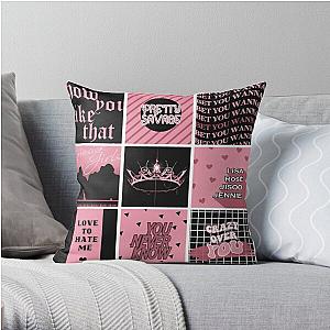 Blackpink Pillows - BLACKPINK - THE ALBUM Pattern Throw Pillow RB0401 [ID1716]