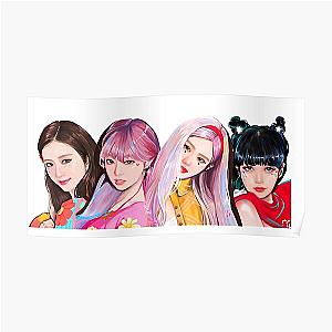 Blackpink Posters - BlackPink icecream Poster RB0401 [ID1478]