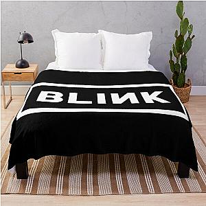 Blackpink Blanket - BlackPink - Blink Logo - color 2 Throw Blanket RB0401 [ID1616]