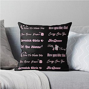 Blackpink Pillows - Blackpink The album Throw Pillow RB0401 [ID1733]